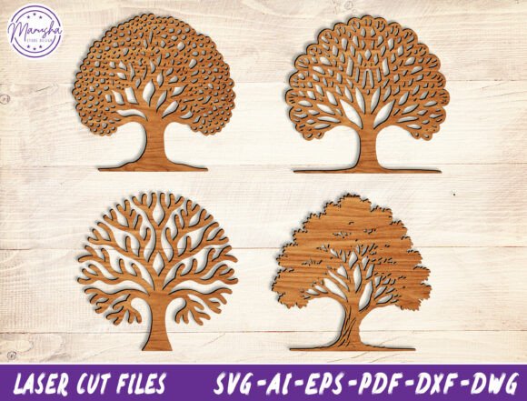 Download Tree Silhouette Laser Cut Files Svg - Laser cut Collection