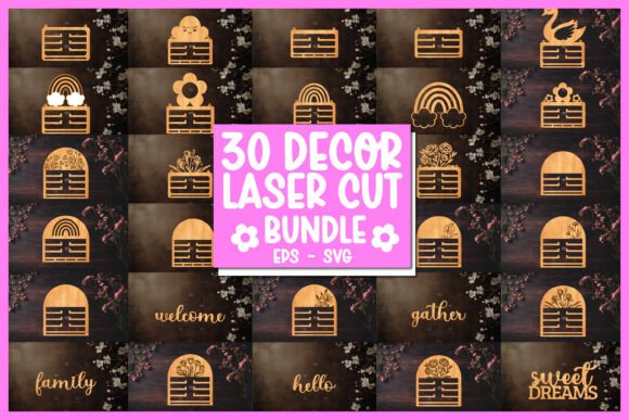 Download 30 Wooden Nursery Decor Laser Cut - Laser cut Collection