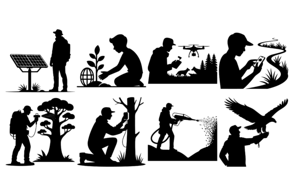 Download Environmental Conservation Silhouette - Environmental conservation Collection