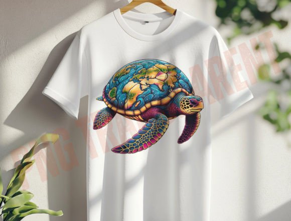 Download Sea Turtle Sublimation Design Earth Png - Premium Resources