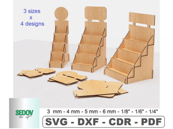 Download Retail Counter Display Stand Laser Cut - Laser cut Collection