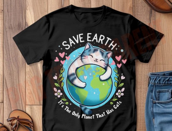 Download Earth Day Shirt Png, Save the Planet Png - Premium Resources