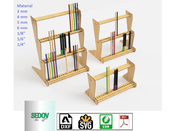 Download Retail Pen Display Stand Laser Cut - Laser cut Collection